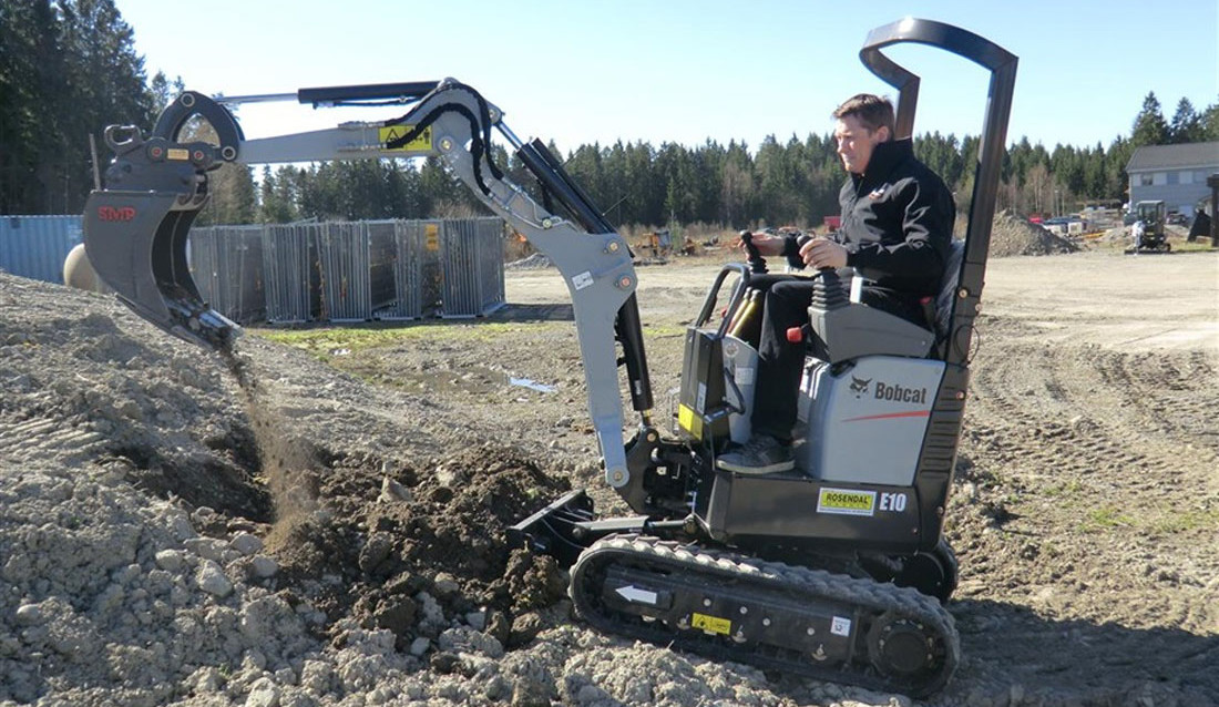 "Vei og Anlegg Edtition" - Bobcat E10