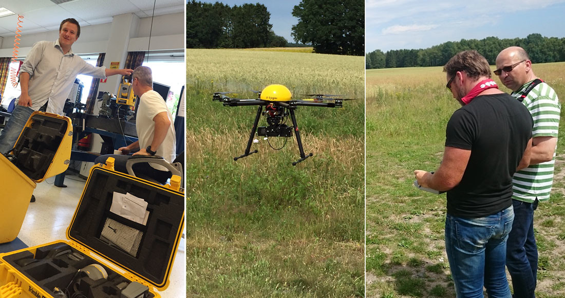 Norgeodesi support og drone