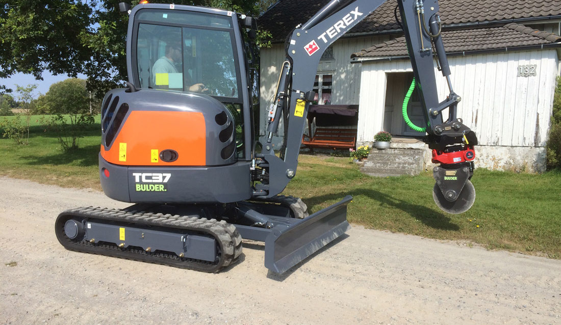 Terex TC37 beltegraver.