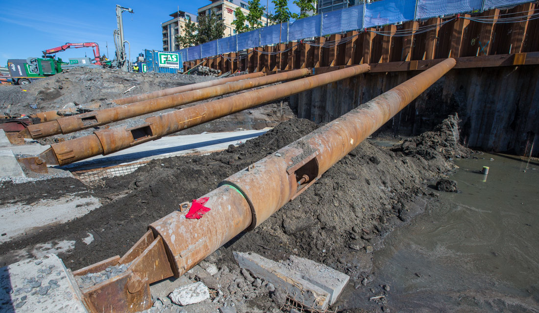 Byggegrop i Bjørvika