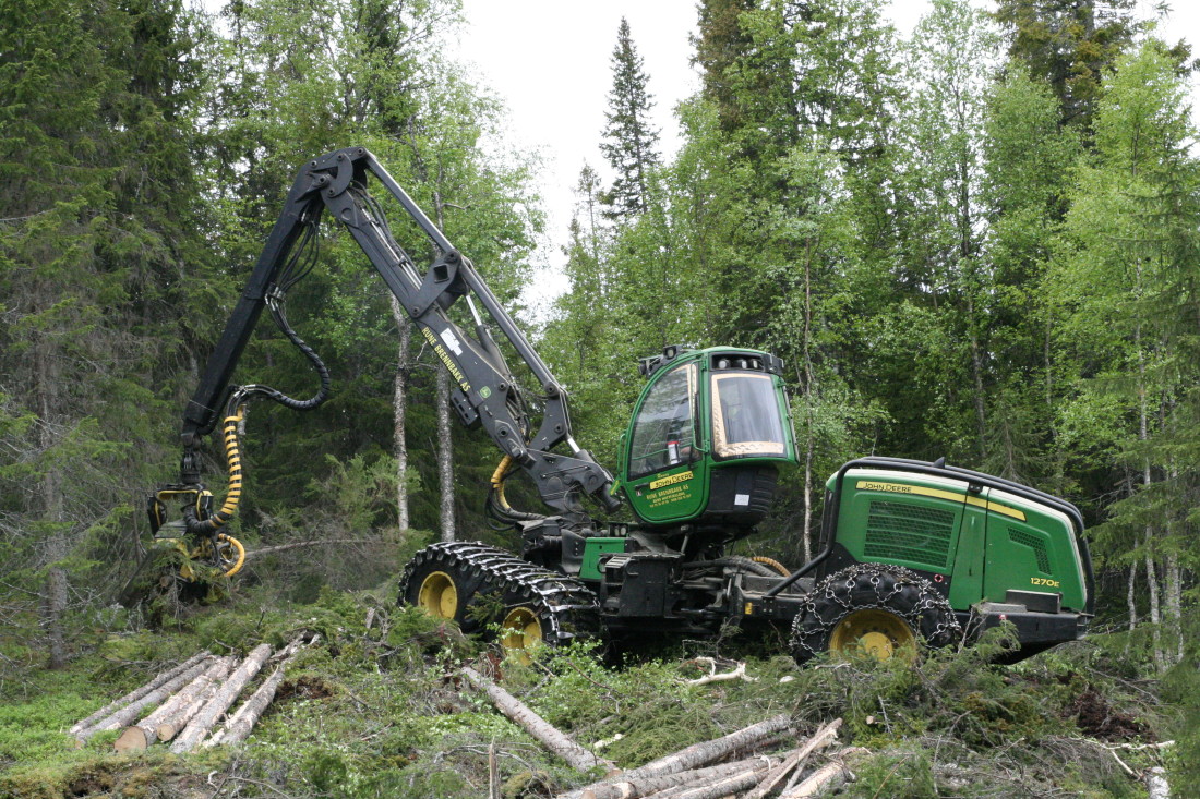 ALT-I-ETT-MASKIN (Foto: Wiggo Bråthen, Statskog).