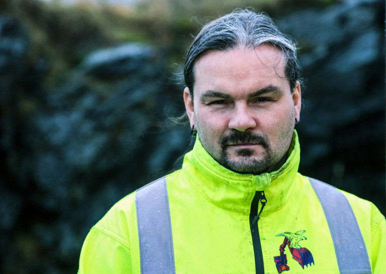 TØFT: Det var tøft å måtte ta avgjørelsen om å gjøre en total endring selskapet, men det har også vært en stor lettelse for Jørgen. (Foto: Runar F. Daler).