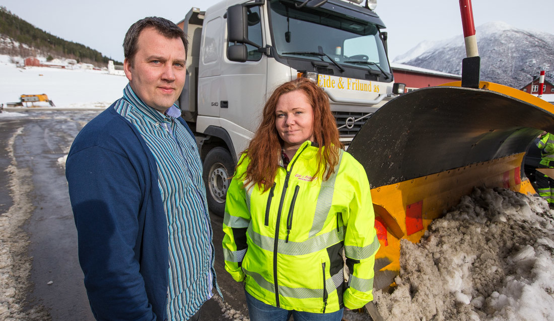 Bjørn Eirik Johansen og Beate Volstad, Eide og Frilund AS.