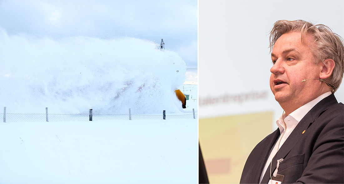 Brøyting. Kjell Inge Davik.