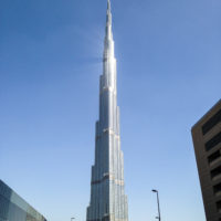 OVER 800 METER: Verdens høyeste bygning, Burj Khalifa i Dubai, er omtrent like høy som energibrønnen i Asker er dyp. (Foto: Pixabay).