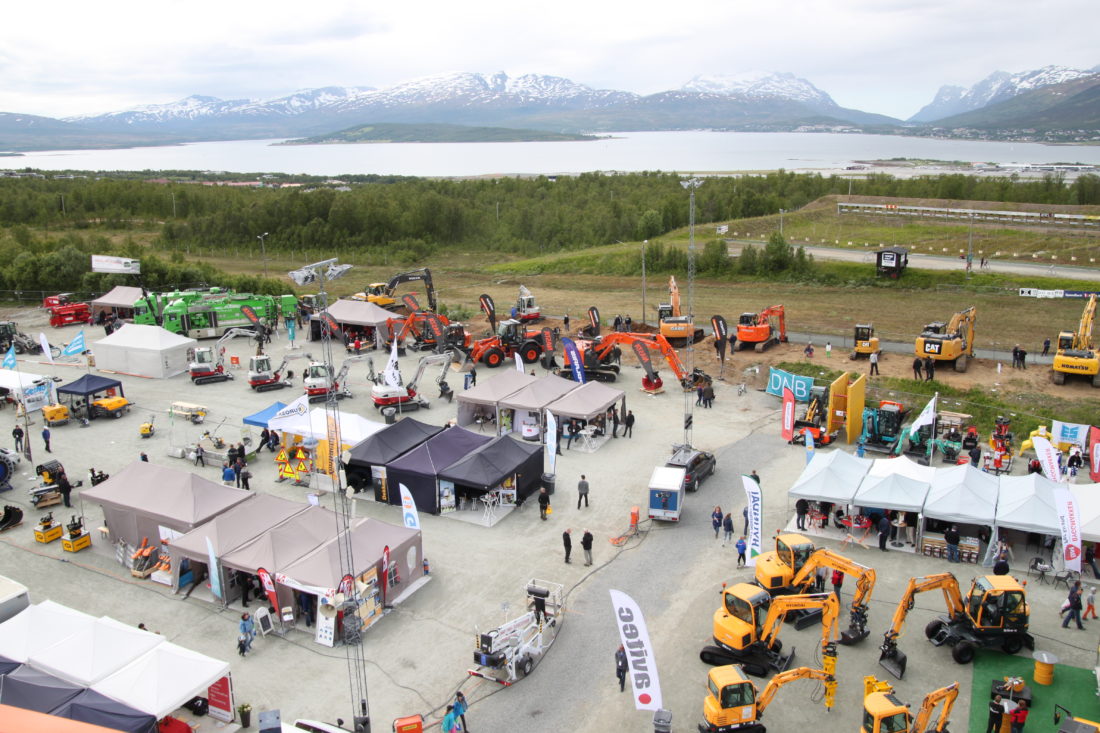Nordnorsk Bygg- og Anleggsmesse (NNBA) arrangeres 10.-12. juni 2016. Dette bildet er hentet fra forrige NNBA-messe, i 2013. (Foto: MEF).
