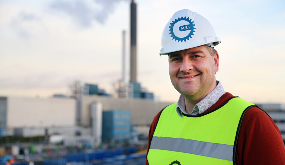 Sverre Huse-Fagerlie, fagsjef avfall og gjenvinning i Maskinentreprenørenes Forbund (MEF). (Foto: Runar F. Daler).