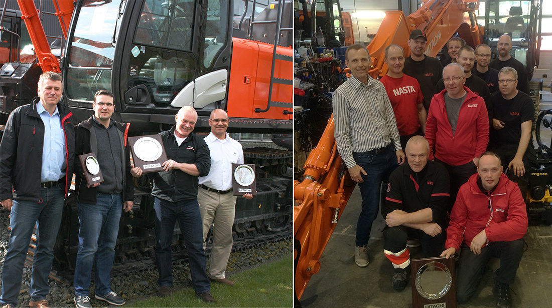 Europas beste i service på Hitachi