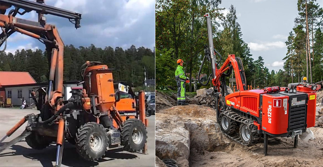 Sandvik Commando borerigg