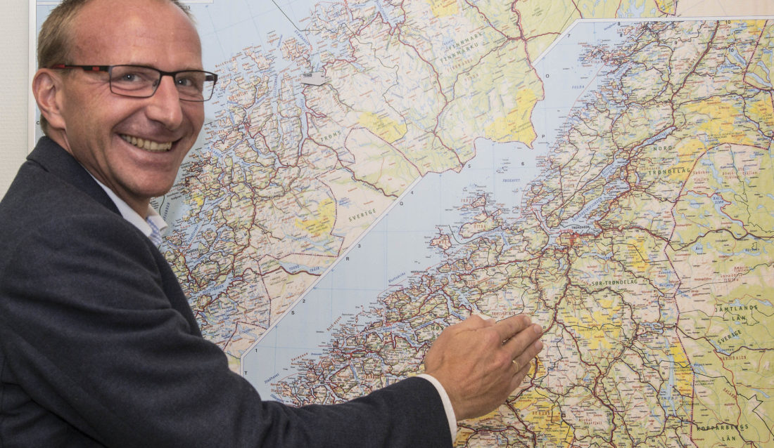 Kjetil Green er ansatt som daglig leder for TESS Logistikk AS. (Foto: TESS)