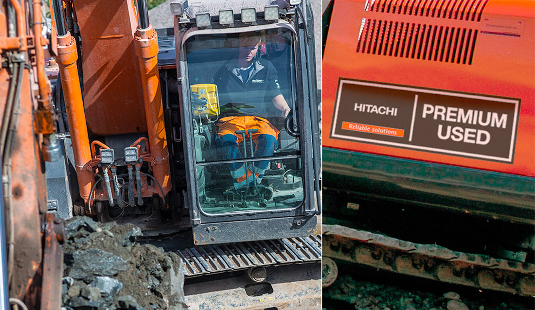 Ny garantiordning på Hitachi brukt utstyr