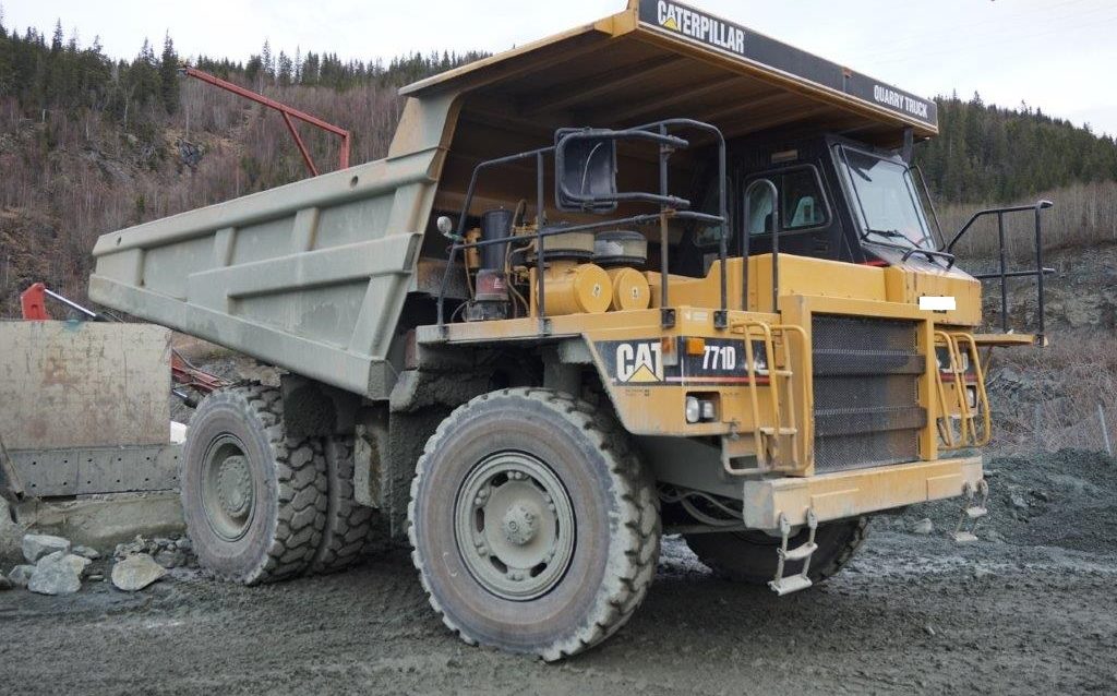 Denne Cat 771 ble solgt til en kunde i Hellas. (Foto: PlusTech AS).