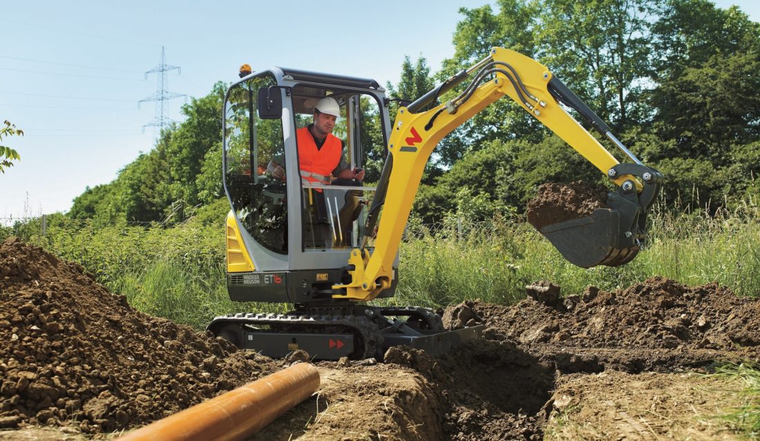 Størst blant de minste: Wacker Neusons ET16. (Foto: Wacker Neuson).