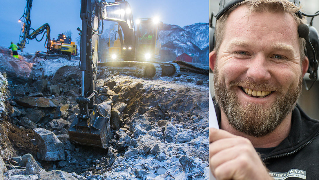 gravemaskin utlasting petter A olssen