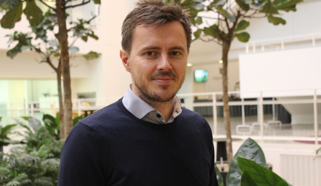 Fredrik Amundrød er ny daglig leder for Carl C. Fon i NCC Norge AS. (Foto: Cato Werner Gustavson).