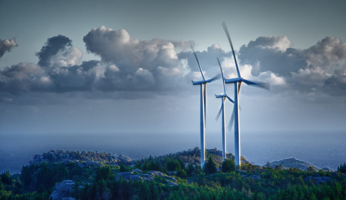 Veidekke har bl.a. bygget vindkraftverk på Lista tidligere. Nå skal de bygge på Fosen i Trøndelag. (Foto: Veidekke/Melingmedia.no).