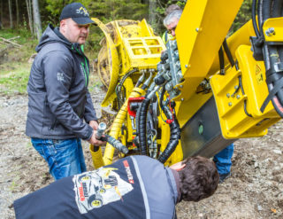 Truls Østerud er daglig leder i Menzi Muck Scandinavia AS. 