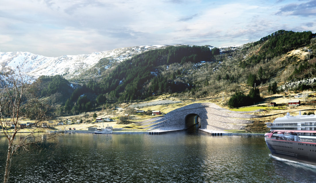Illustrasjon: Kystverket/Snøhetta.
