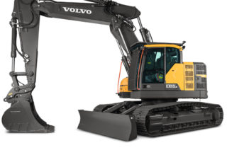 Volvo ECR355E. Korthekker på 35 tonn. 