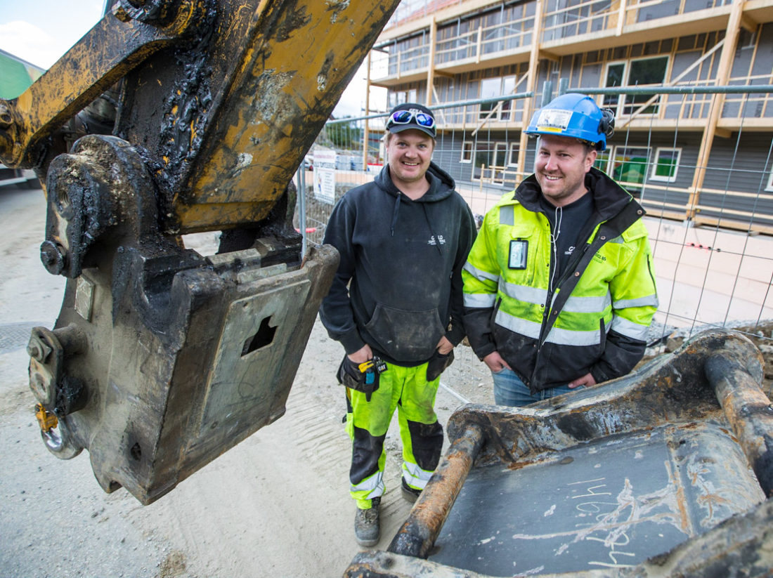 Tom Brekke og Marius Høgberg - Geilo Tomteservice - SMP Hardlock