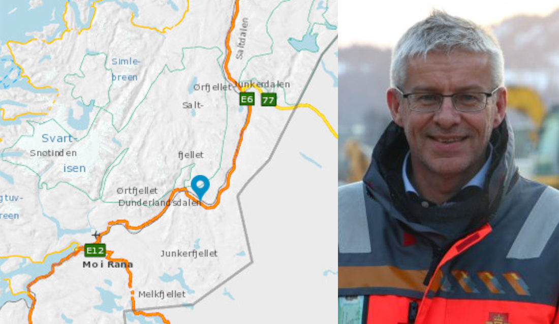 Bård Nyland er prosjektleder for utbyggingsprosjektet E6 Helgeland.