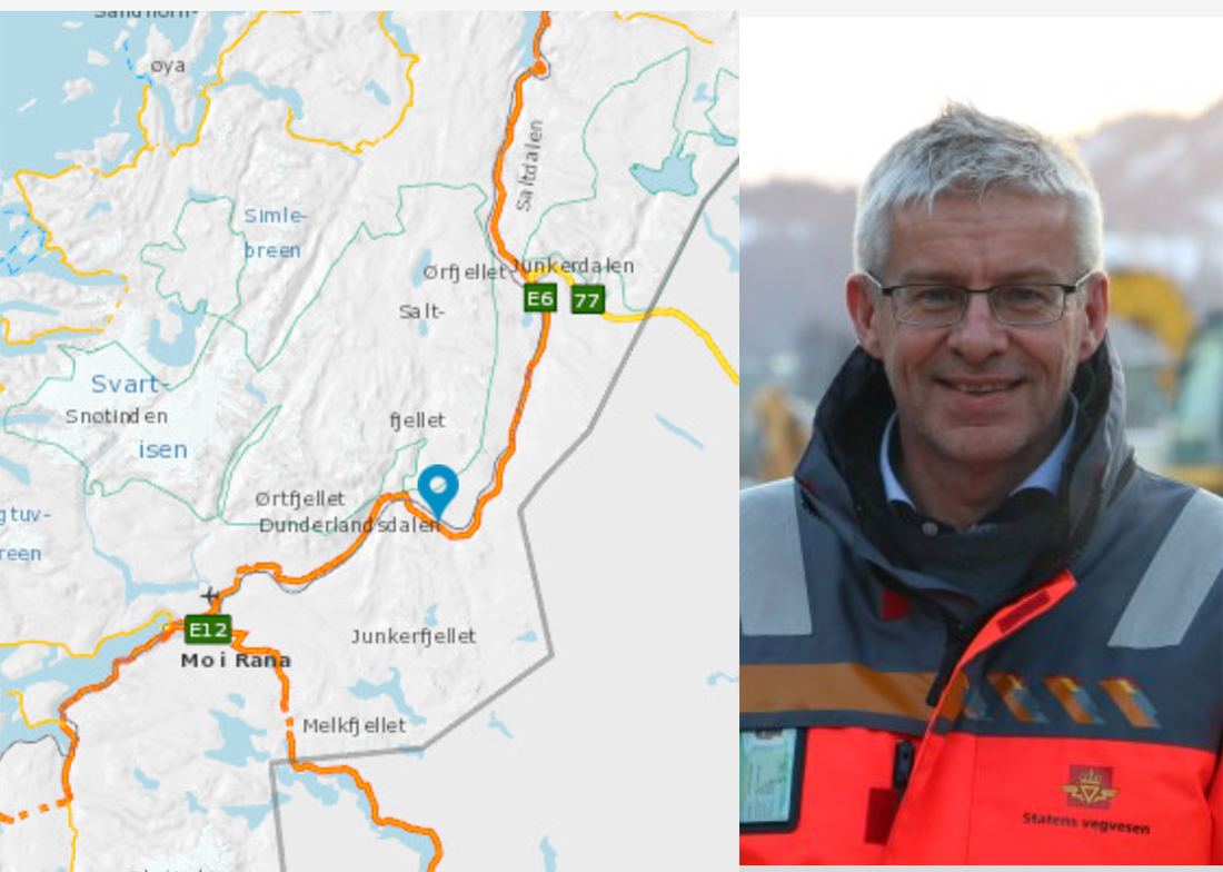 Bård Nyland er prosjektleder for utbyggingsprosjektet E6 Helgeland.
