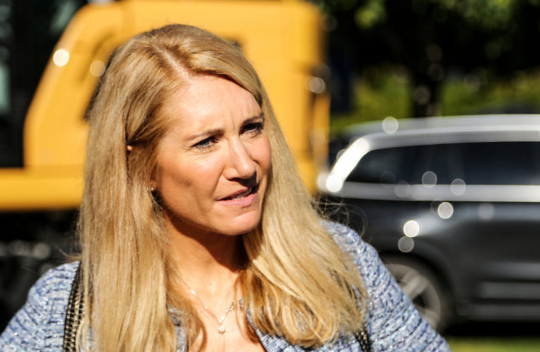 Adm. dir. i Maskinentreprenørenes Forbund (MEF), Julie M. Brodtkorb. (Foto: Runar F. Daler).