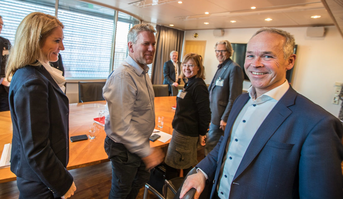 Julie M. Brodtkorb, Bent Aasli, Jan Tore Sanner