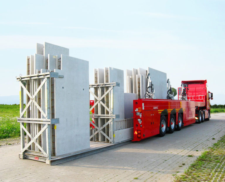 Elementsemi (innenlader) fra Lagendorf. (Foto: Vestlandske Trailer).