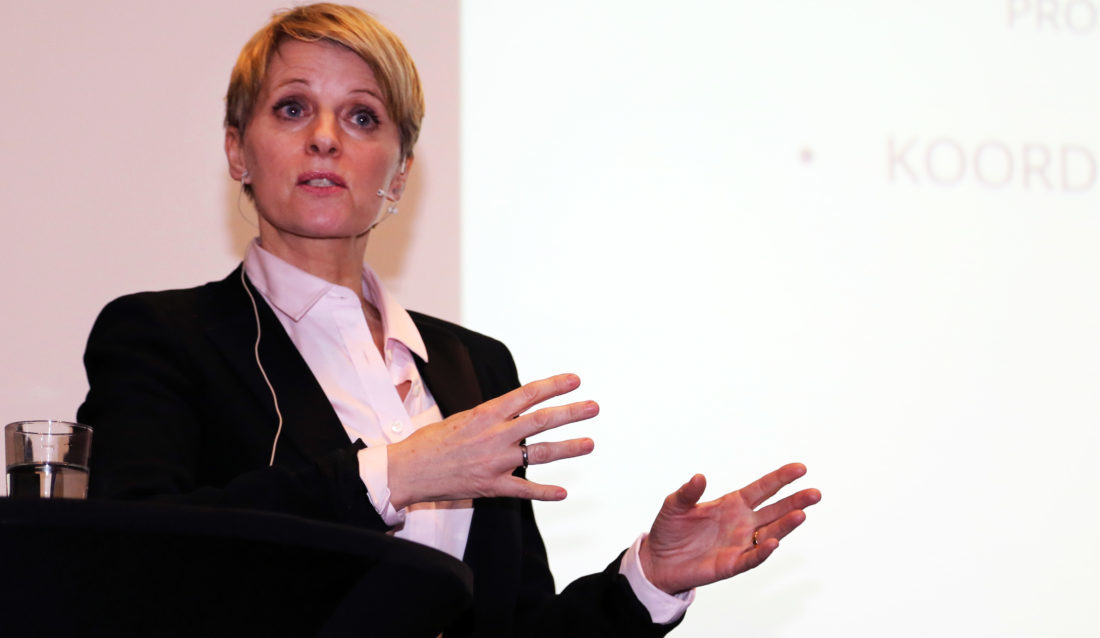 – Det hjelper ikke hvor flinke dere er til å gjøre jobben hvis dere ikke tjener penger. Og for å tjene penger så må dere være strategiske, sa advokat Gun Marit Stenersen. (Foto: Runar F. Daler).