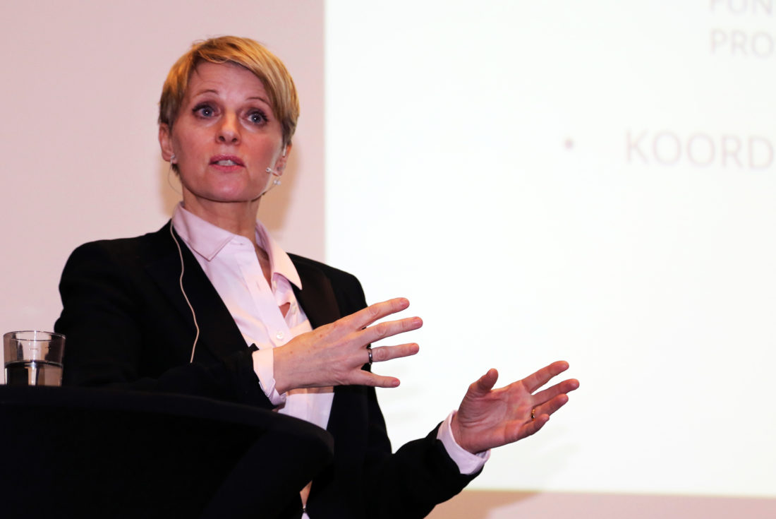 – Det hjelper ikke hvor flinke dere er til å gjøre jobben hvis dere ikke tjener penger. Og for å tjene penger så må dere være strategiske, sa advokat Gun Marit Stenersen. (Foto: Runar F. Daler).