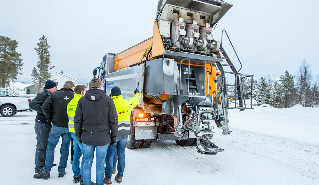 Utvikling av Epoke fastsandspreder
