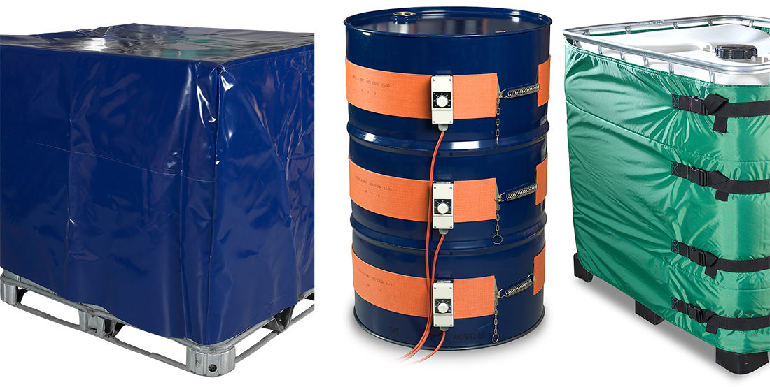 Polarflex frostvakt og oppvarming til tanker, fat og containere.