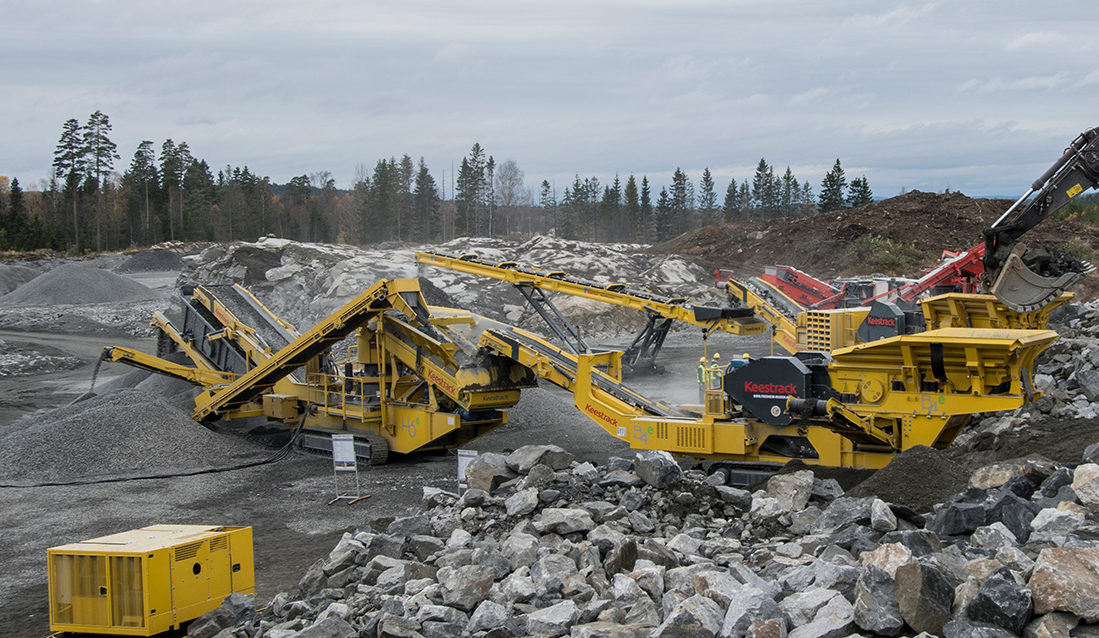 Keestrack knuseverk
