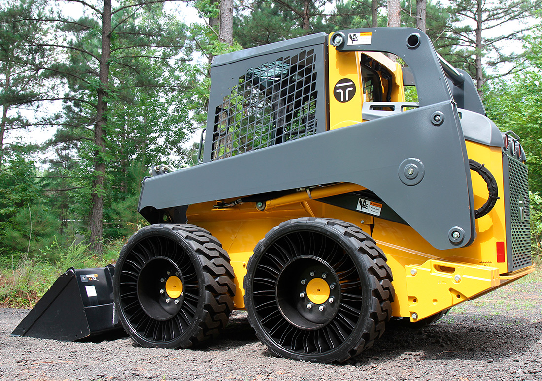 Michelin X Tweel, nytt luftløst dekk til skidlastere