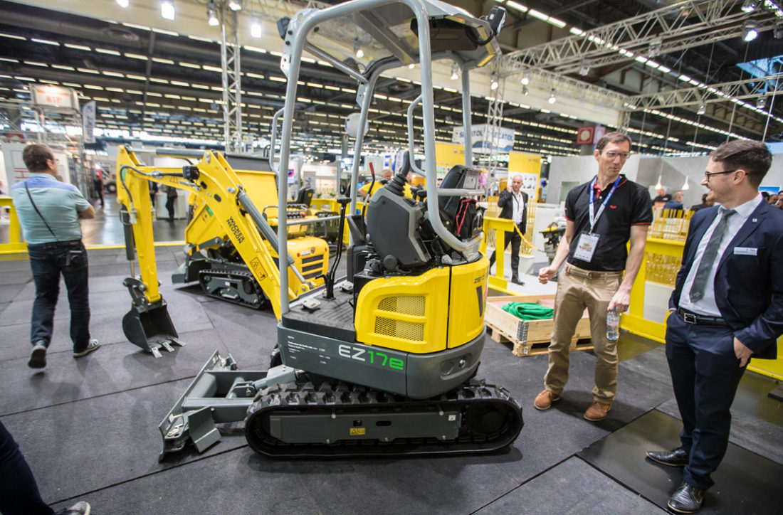 Wacker Neuson EZ17e minigraver på batteri