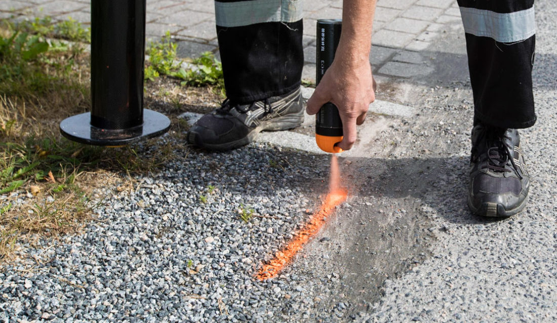 Påvisning av kabel.