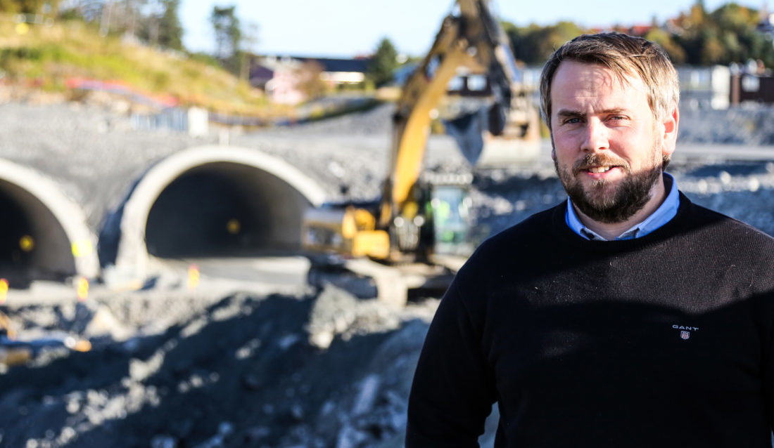 MEFs nye regionsjef i nord: Martin Grønnslett. (Foto: Runar F. Daler).