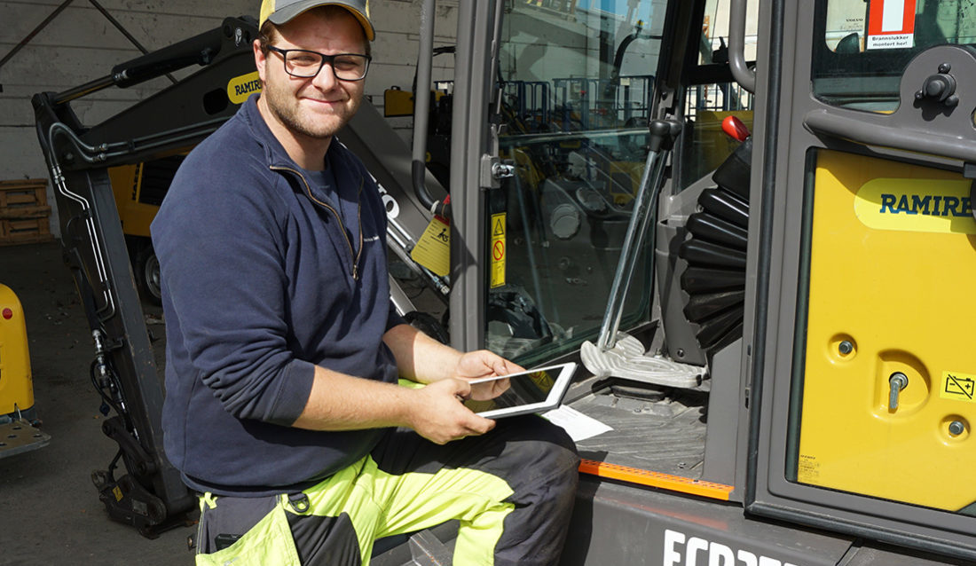 Christoffer Flateby, Volvo Maskin