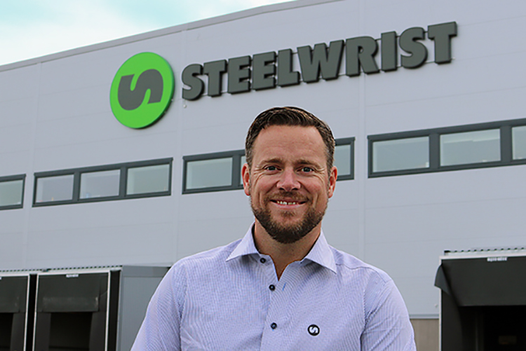 Stian Zachariassen er ny daglig leder i Steelwrist AS. (Foto: Steelwrist AS).