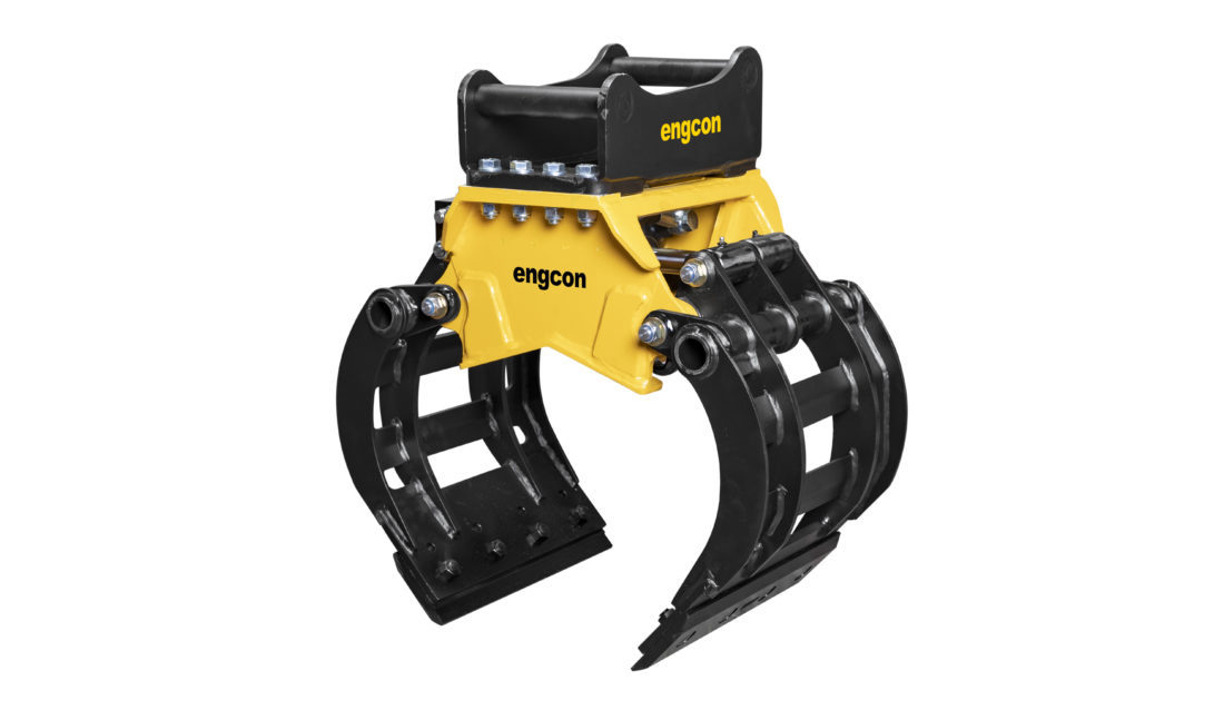 Engcons nye sorteringsgrip, SK02. (Foto: Engcon).