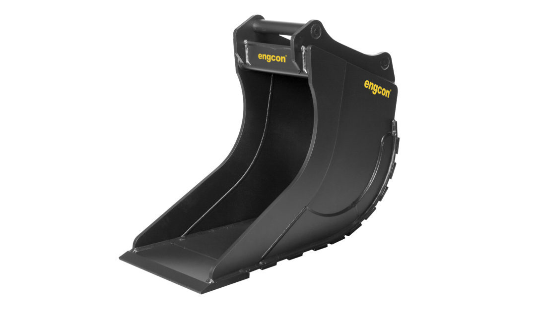 Engcon lanserer kabelskuffen CB29 for gravemaskiner mellom 27 og 31 tonn. (Foto: Engcon).