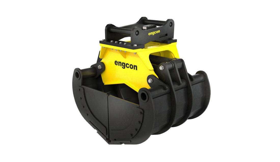Engcons sorteringsklype SG12. (Foto: Engcon).