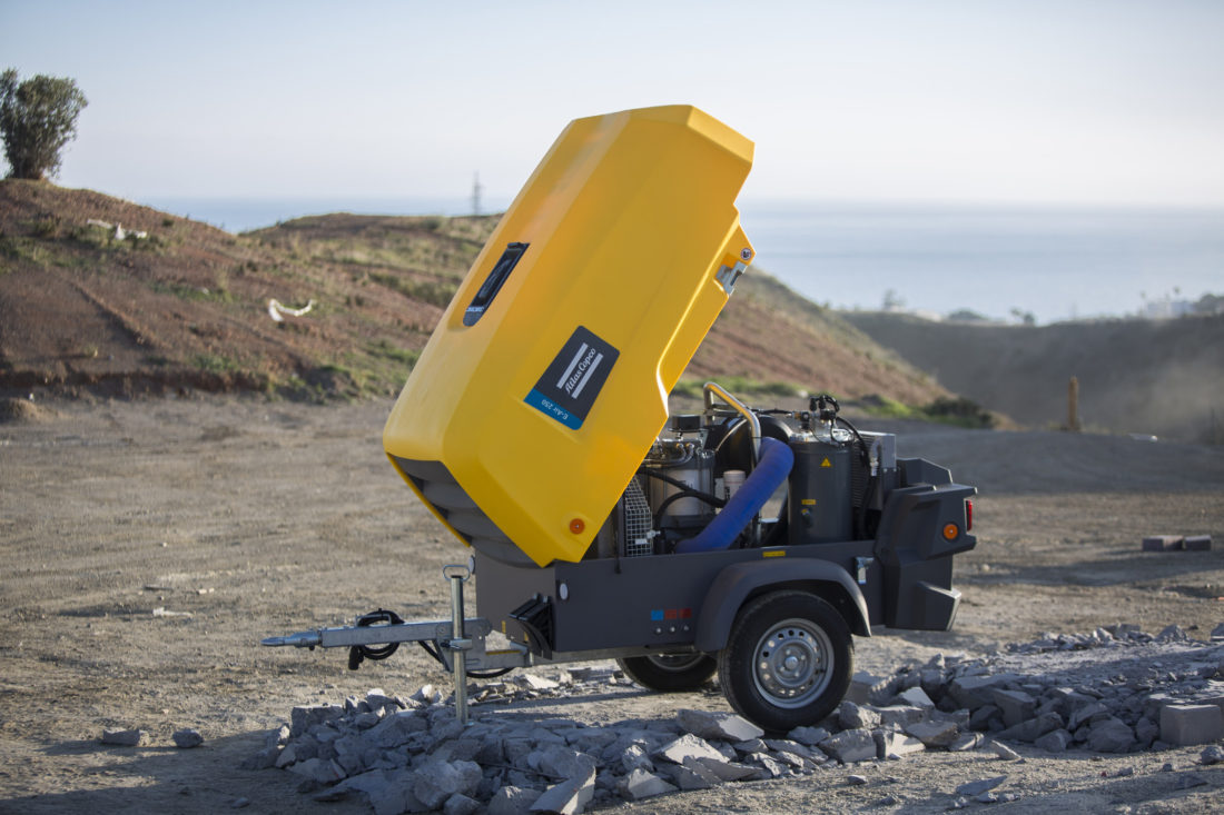 VSD-kompressoren E-Air H 250 fra Atlas Copco. (Foto: Atlas Copco).