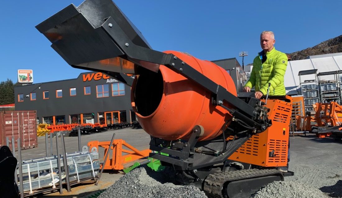 Daglig leder i Wee.no, Rune Wee, har sett behovet for Bob lenge. (Foto: Wee.no).