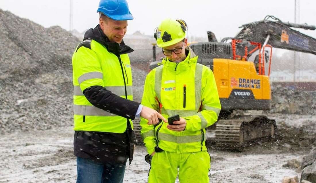 Steffen Nerdal i SmartDok på kundebesøk
