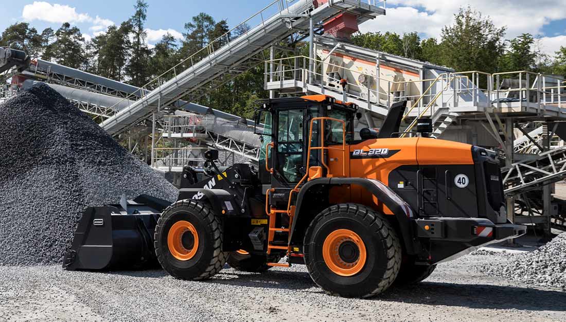 Doosan DL320-7 hjullaster