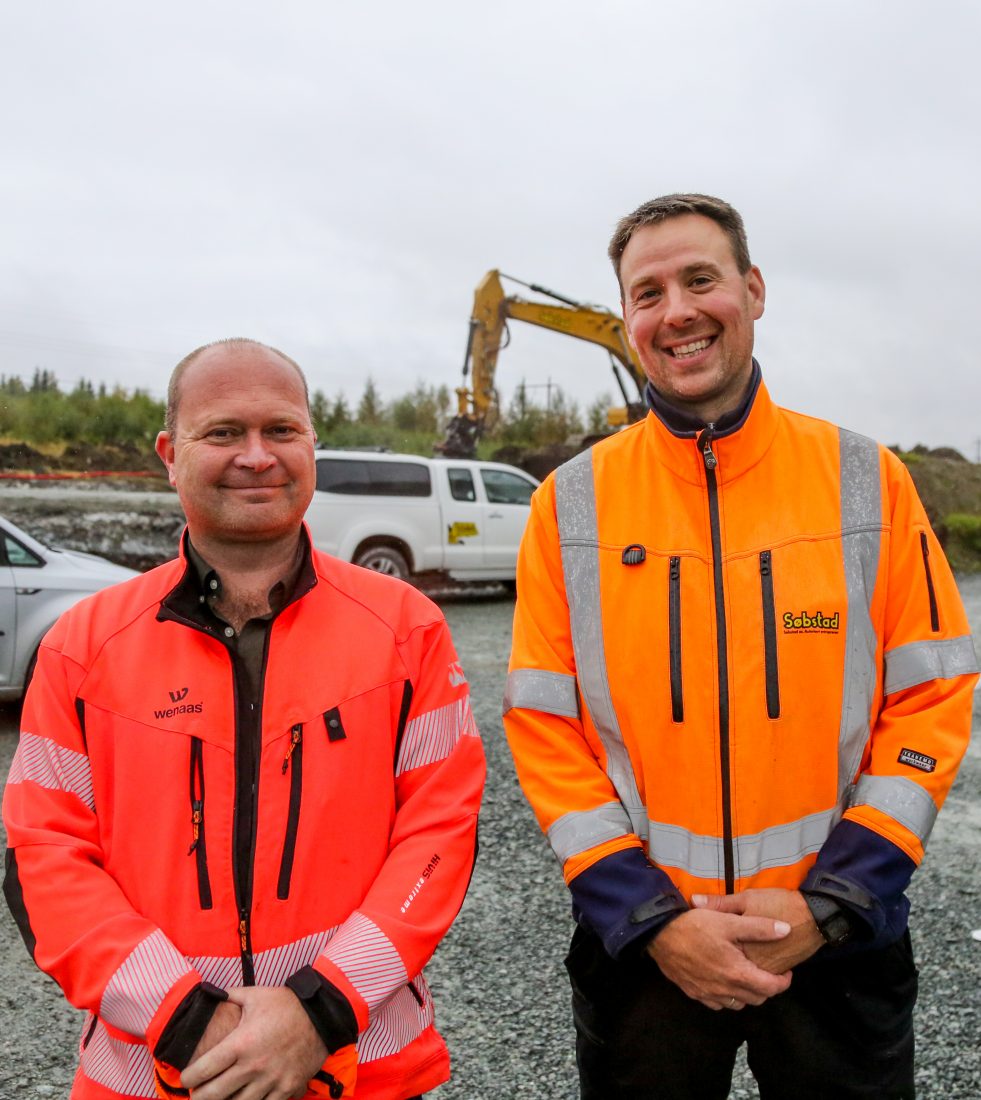 SAMFUNNSANSVAR: Det er et samfunnsansvar å bidra til å holde kompetansen oppe blant norske ungdommer, sier faglig ledere Leif Søbstad (t.v.) og Rune Gravseth. (Foto: Runar F. Daler)