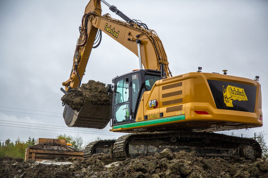 STORE: Med totalt 180 ansatte og en omsetning på 460 millioner kroner, er bedriften en av Trøndelags største maskinentreprenører. (Foto: Runar F. Daler)