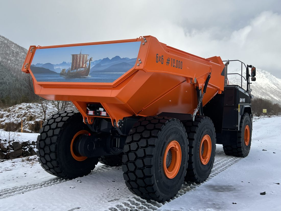 Dumper viking-motiv